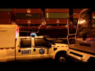 Persecución y tiroteo tras robo de blindado