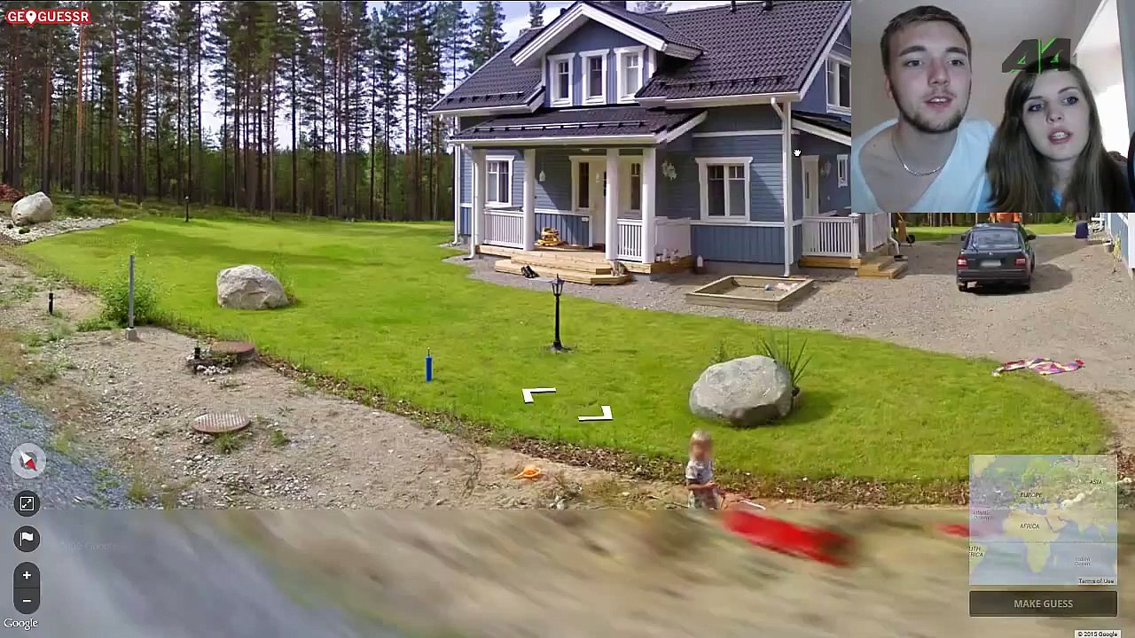 Geoguessr with Emily