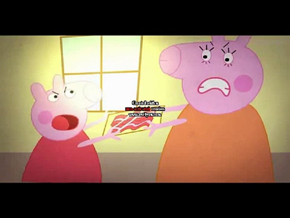 D.J. Russ Reacts #1 Peppa Pig and the Bacon Parody