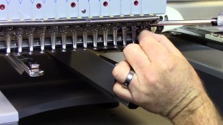 Replacing a Needle - Avancé 1501C Professional Embroidery Machine Training