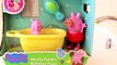 Peppa Pig Muddy Puddles Bathtime Peppa Color Change Pig Play Doh Mud Cookie Monster DisneyCarToy