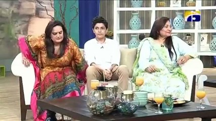 Nadia Khan Show 07 Apr 2016 Part 3 - Sangeeta
