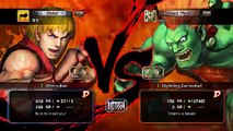 Ultra Street Fighter IV battle: Ken vs Blanka