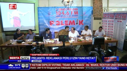 Prijanto: Reklamasi Teluk Jakarta Perlu Izin Ketat