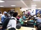 Shoe thrown on Arvind Kejriwal during press conference