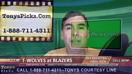 Video herunterladen: Portland Trailblazers vs. Minnesota Timberwolves Free Pick Prediction NBA Pro Basketball Odds Preview 4-9-2016