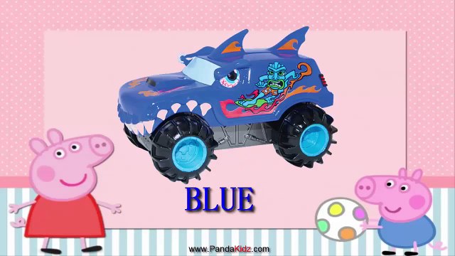 Peppa Pig BLUE | Learn Colors for Toddlers and Babies Color Lesson for Kids Color Crew Col