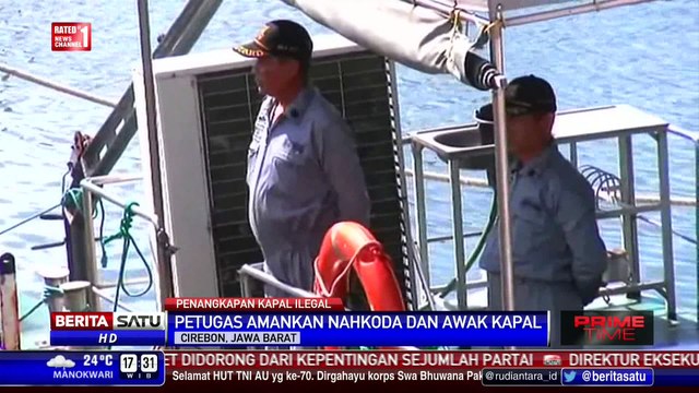 Otoritas Pelabuhan Cirebon Tangkap Kapal Mongolia Pengangkut Minyak Ilegal