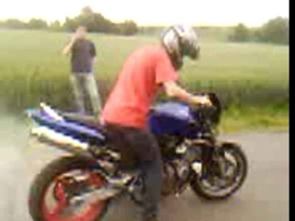 Tony burn out hornet 600