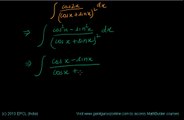 [C12E7.3Q20] CBSE 12 Maths NCERT Chapter 7 Integrals Video Solution Lecture
