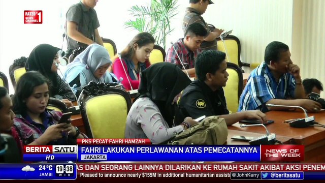 News of The Week: PKS Pecat Fahri Hamzah