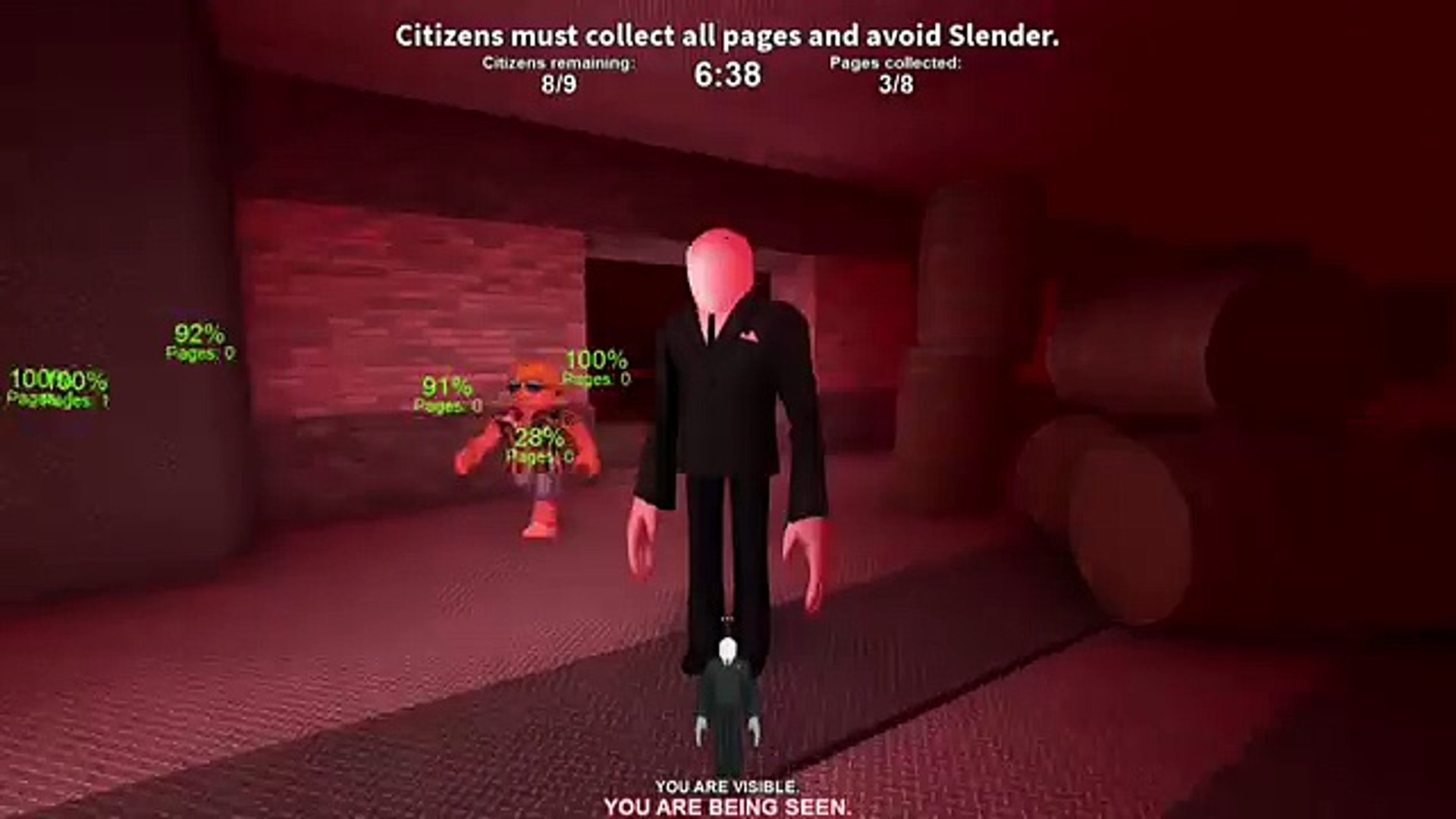 Roblox Stop It Slender I Am Slender Video Dailymotion - roblox stop it slender with facecam this game is scary
