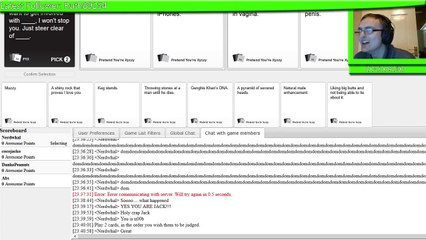 Cards Against Humanity Online W/Rhys Hutch & NerdWhal -- LIVE