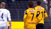 Miralem Sulejmani Goal - Young Boys vs FC Lugano - Swiss Super League 09-04-2016