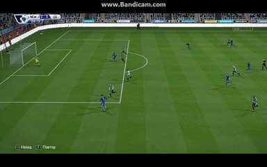 BPL 5 Тур. Ньюкасл - Лестер 0:1. Drinkwater, 10'