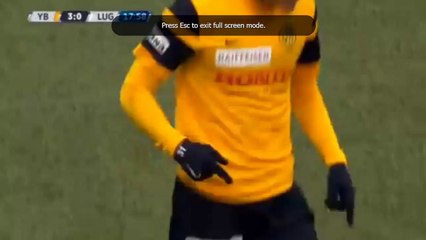 Young Boys vs FC Lugano Yuya Kubo Goal  Swiss Super League 09-04-2016 HD