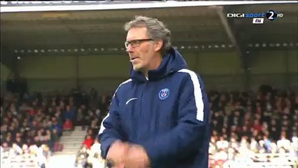 0-2 Lucas Goal HD - Guingamp vs PSG - 09.04.2016