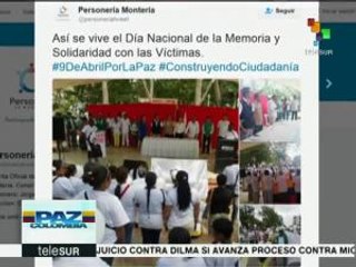 Colombia conmemora Día de la Memoria y Solidaridad con las Víctimas