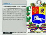 Venezuela rechaza injerencia de España