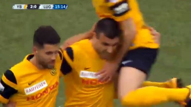 Young Boys vs FC Lugano Milan Gajic Amazing Goal Swiss Super League 09-04-2016 HD
