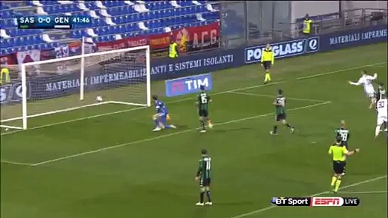 Blerim Dzemaili Goal HD - Sassuolo 0-1 Genoa - 09-04-2016