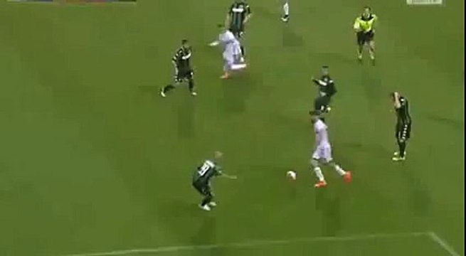 Sassuolo vs Genoa 0-1 Blerim Dzemaili Goal Serie A 09-04-2016 HD