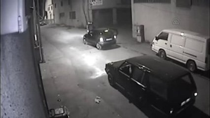 Bıçaklı Kavga Güvenlik Kamerasında