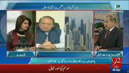 Agr Yeh Masla Hal Na Huwa To Kon Se 2 Bharay Khatron Ka Andesha Ho Ga--Gen.Khalid. (1)