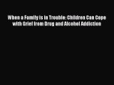 Read When a Family is in Trouble: Children Can Cope with Grief from Drug and Alcohol Addiction