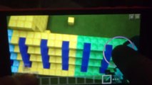 How to build a water slide in Minecraft PE