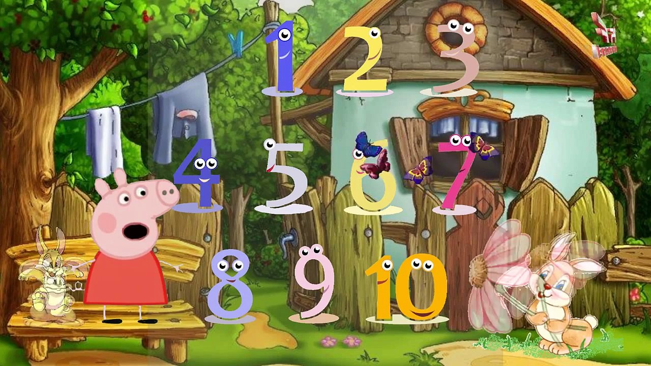 Peppa Pig rime en français / Peppa Pig rhymes in French / Pepa Prase brojalica na Francuskom