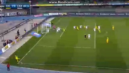 PELLISSIER GOAL  1:0 CHIEVO vs CARPI  09.04.2016