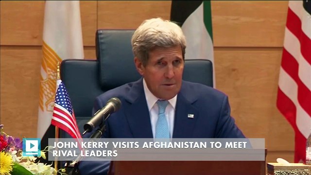 John Kerry Visits Afghanistan