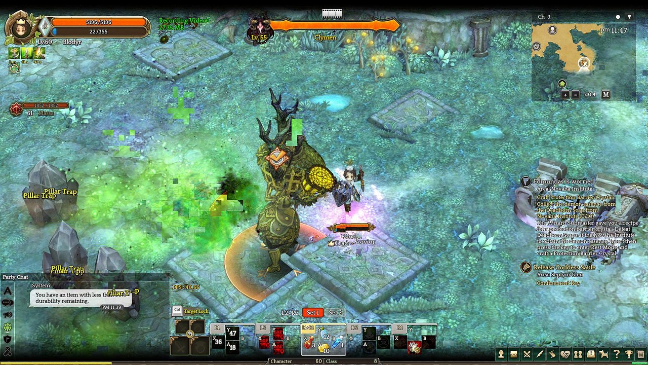 Clymen Lv.55 - Caminhos do Mestre Escudeiro - Trade of Savior