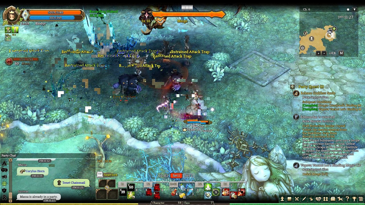 Merge a Vespa Ceifera Lv.55 - Caminhos do Mestre Escudeiro - Trade of Savior