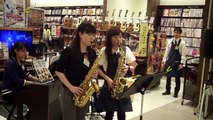 島村楽器くずはモール店　くずは夏フェス　saxデュオ