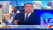 Aunque Fujimori tuvo el mayor respaldo en los comicios, también tiene el mayor nivel de rechazo: analista político a NTN24