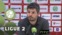 Conférence de presse Valenciennes FC - Evian TG FC (1-0) : Faruk HADZIBEGIC (VAFC) - Romain REVELLI (EVIAN) - 2015/2016