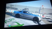 2015 Zo6 corvette vs 2013 Shelby GT-500 donuts,burnouts and awesome sound (Xbox one)