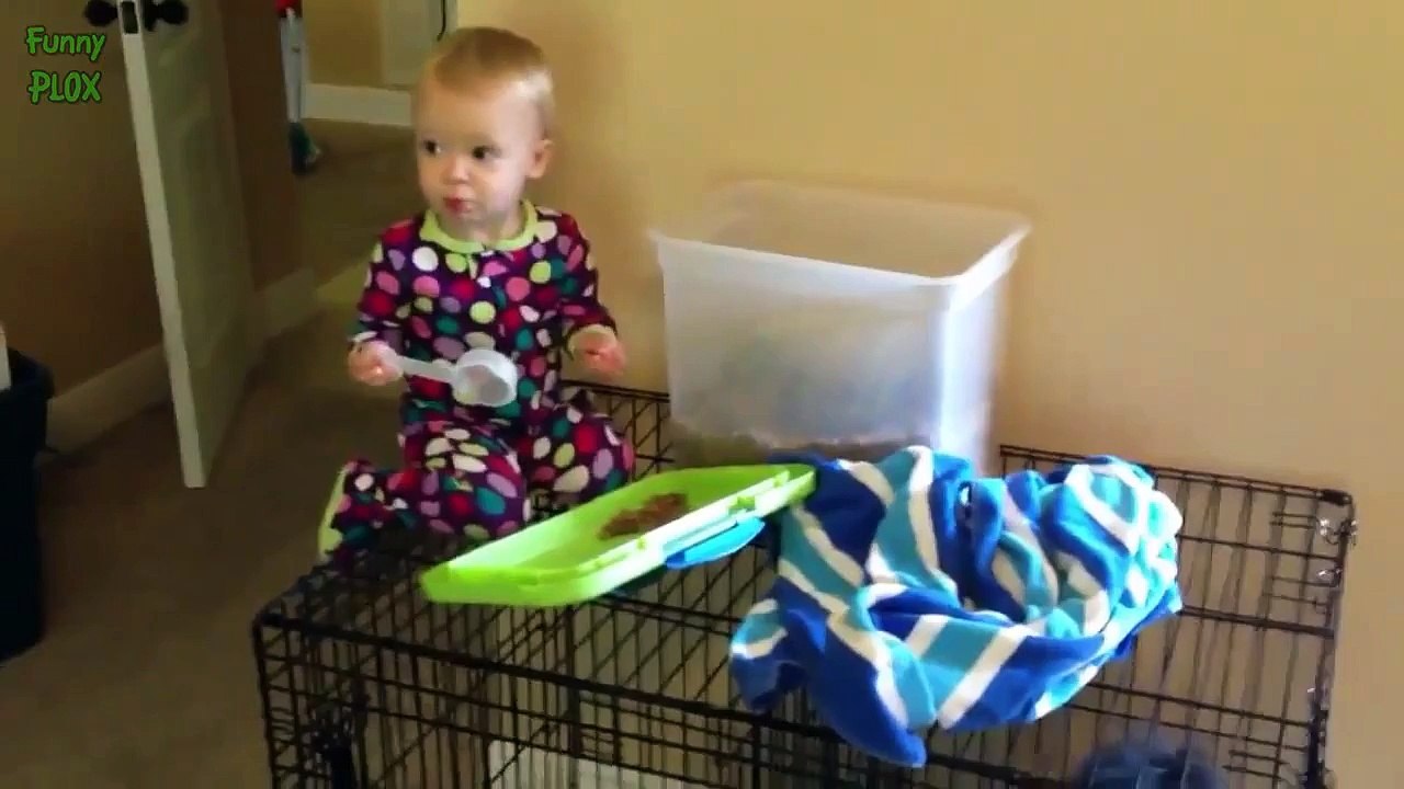 Funny Babies Acting Like Animals Compilation 2016