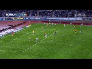 Goal Davy Klaassen - Cambuur 0-1 Ajax (09.04.2016)