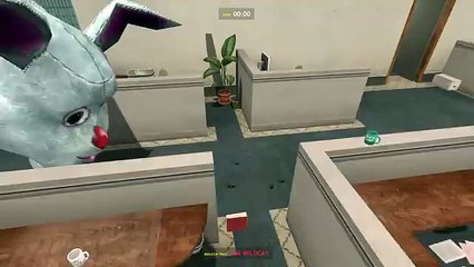 Gmod Prop Hunt Funny Moments - Sneaky Office Pig (Garry's Mod)
