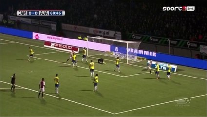 0-1 Davy Klaassen - Cambuur 0 - 1 Ajax 09.04.2016