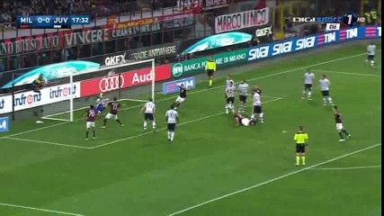 Alex Goal HD - AC Milan 1-0 Juventus - 09-04-2016
