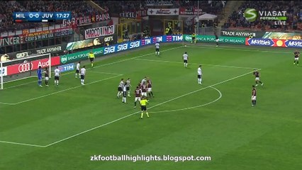 Alex 1:0 Amazing HD - Milan 1 - 0 Juventus 09.04.2016 HD
