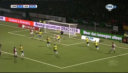 Davy Klaassen Goal - Cambuur 0 - 1 Ajax - 09-04-2016