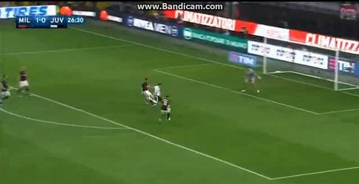 MANDZUKIC GOAL 1:1 AC MILAN vs JUVENTUS 09.04.2016