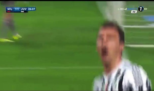 1 - 1 Mario Mandzukic Goal - AC Milan 1 - 1 Juventus 09.04.2016
