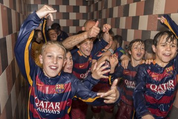 FCB MASIA: El Benjamí A, campió de Lliga