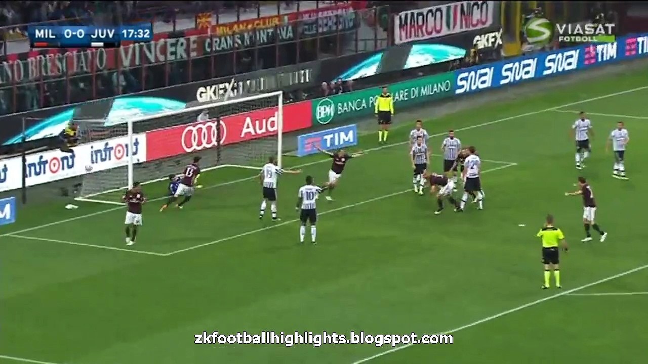 Alex 1_0 Amazing HD - Milan 1 - 0 Juventus 09.04.2016 HD